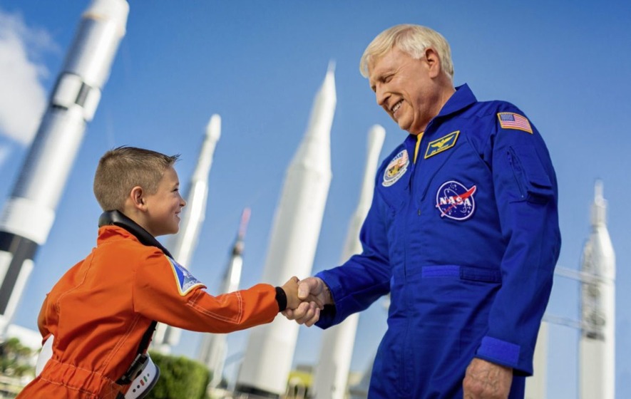 Jon McBride, Decorated Navy Captain and Veteran NASA Astronaut, Announces Retirement from Kennedy Space Center Visitor Complex