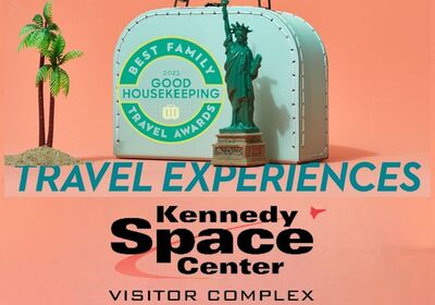 Kennedy Space Center Visitor Complex wins Good Housekeeping 2023 Family Travel Awards.