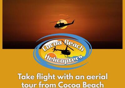 Take flight with an aerial tour from Cocoa Beach Helicopter Tours.