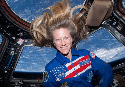 Veteran Astronaut unveils art celebrating 60 Years of women in space.