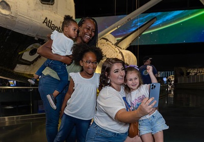 Kennedy Space Center launches 'Future Voyagers Month' with free kids' tickets.