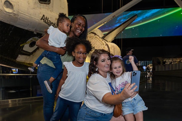 Kennedy Space Center launches 'Future Voyagers Month' with free kids' tickets.