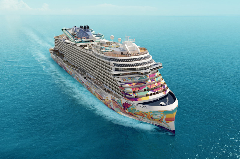 Norwegian Cruise Line unveils revolutionary Norwegian Aqua.